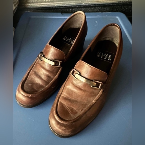 Nine West Other - Pre-Owned Good Condition Nine West Leather Loafer Dress Shoes